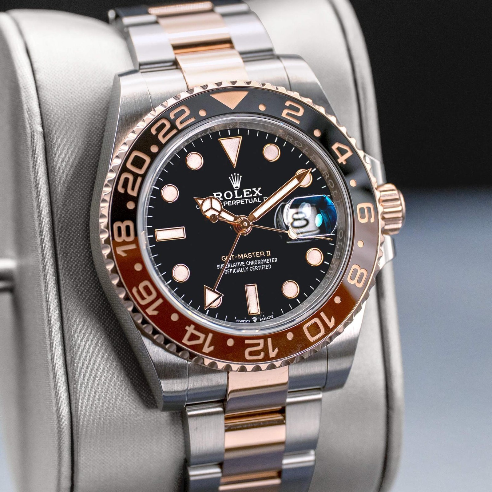 Rolex GMT Master II 126711CHNR “Rootbeer” 40mm Box & Papers