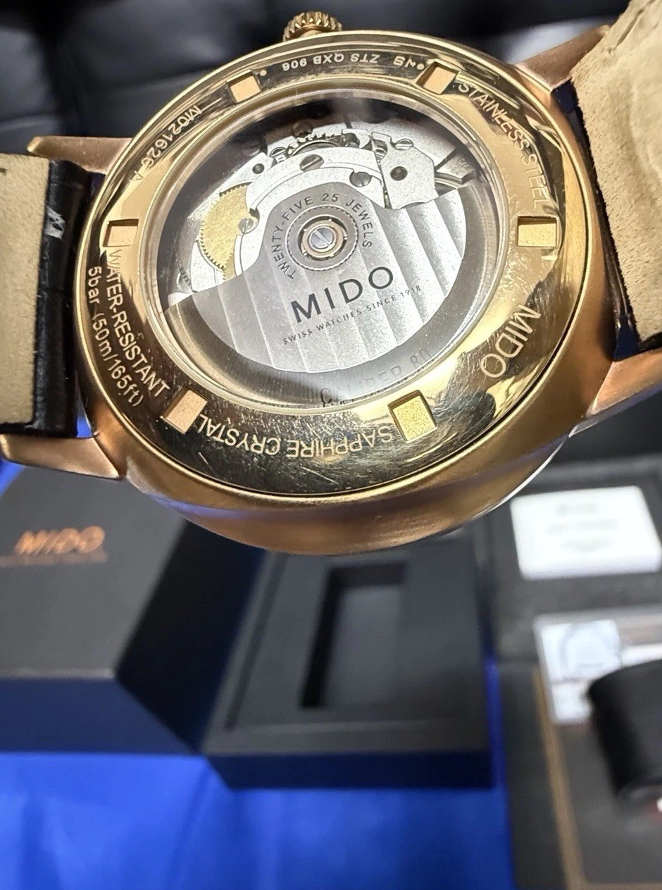 MIDO Commander Big Date Automatic Men’s Watch Caliber 80 Black Dial Full Set