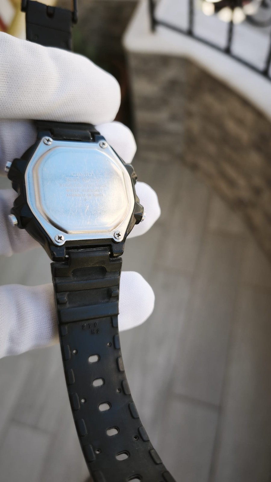 Casio Lithium Alarm Chrono Module1000 W-726 Digital Vintage Watch