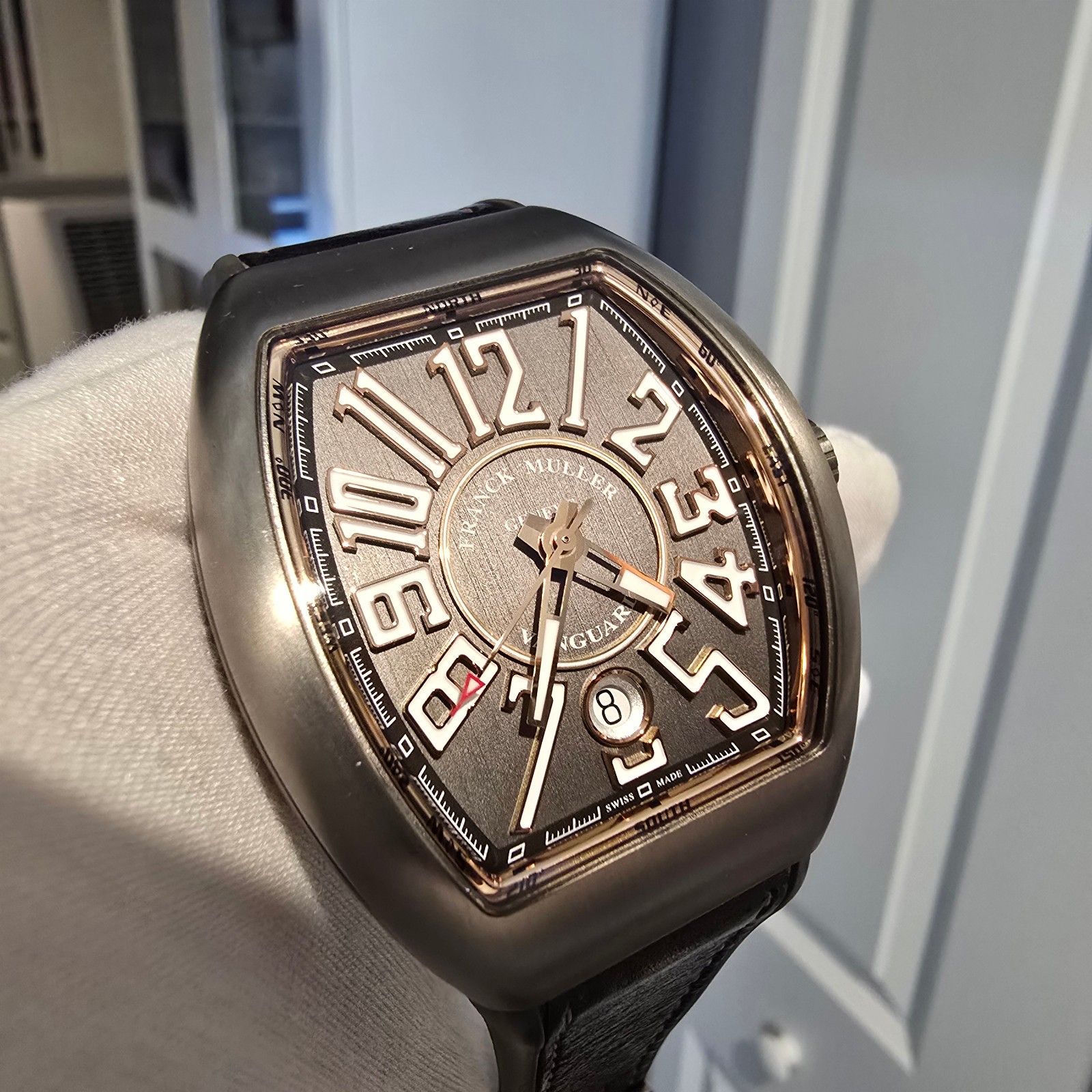 Franck Muller Van Guard V41 – Titanium & Rose Gold – Watch – V41 SC DT TT BR 5N