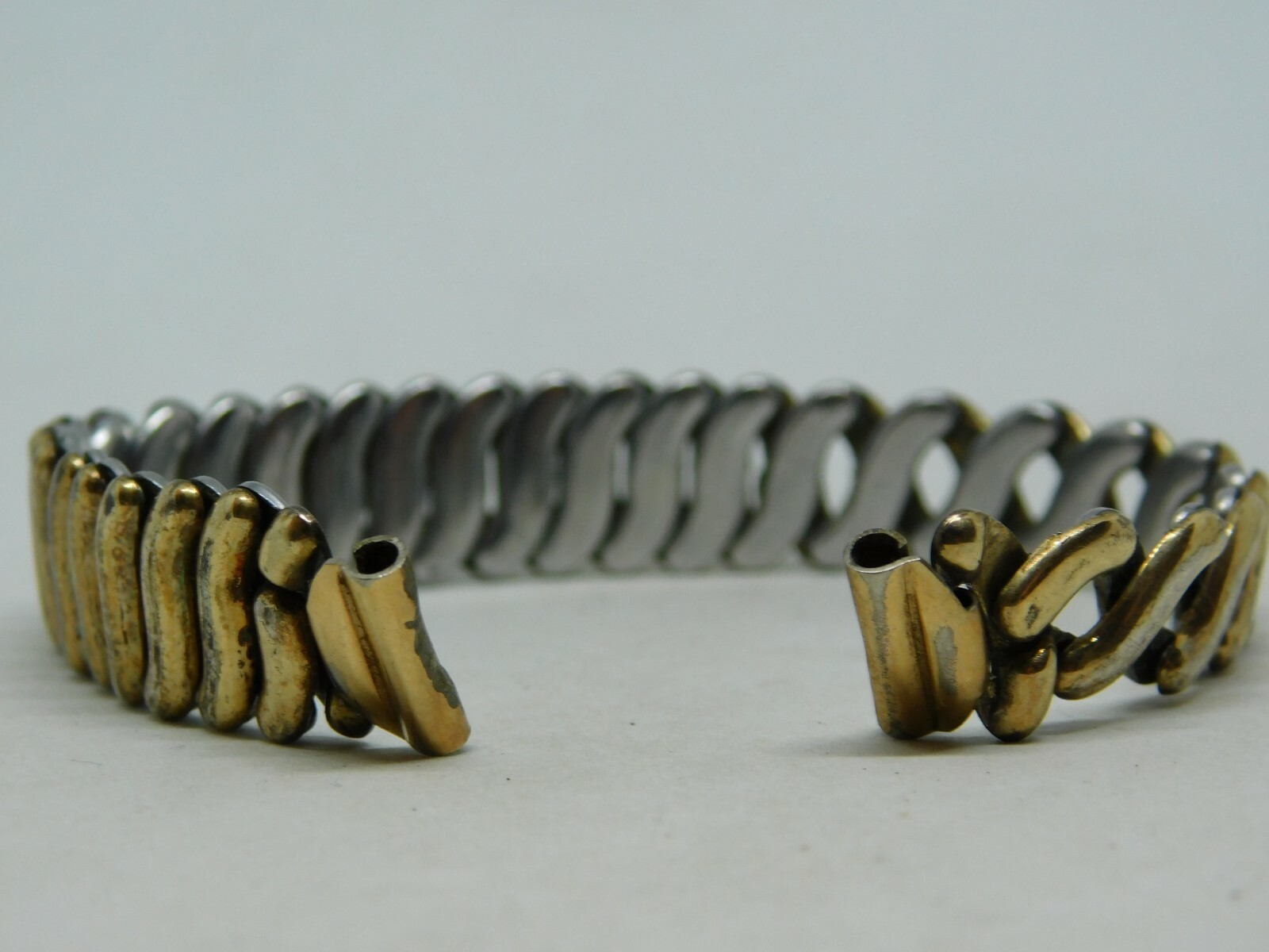 Vintage Bretton Two Tone Watch Band 11mm