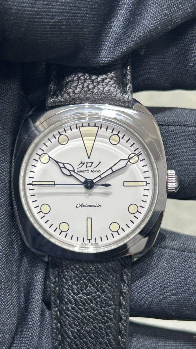 KURONO TOKYO Divers CS034P White Dial Auto 2026 Box Papers Excellent