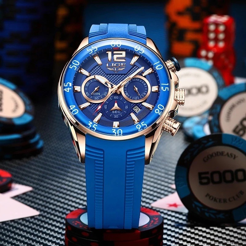 Quartz Men’s Waterproof Watch Multi-function