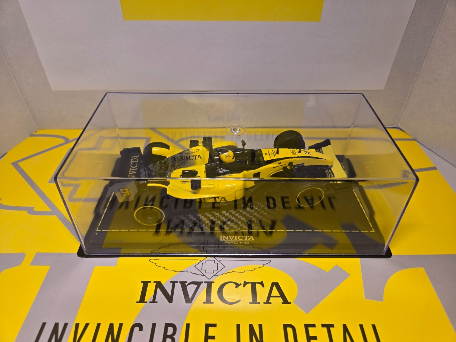 Invicta Special Edition Replica Racing Car w/ Invicta 44mm “Wheel” Watch Bundle!