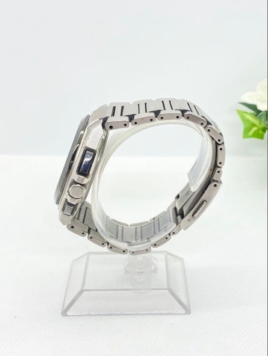 Operational Citizen Attesa Titanium Eco Drive Jet Setter CITIZEN Radio Solar CIT