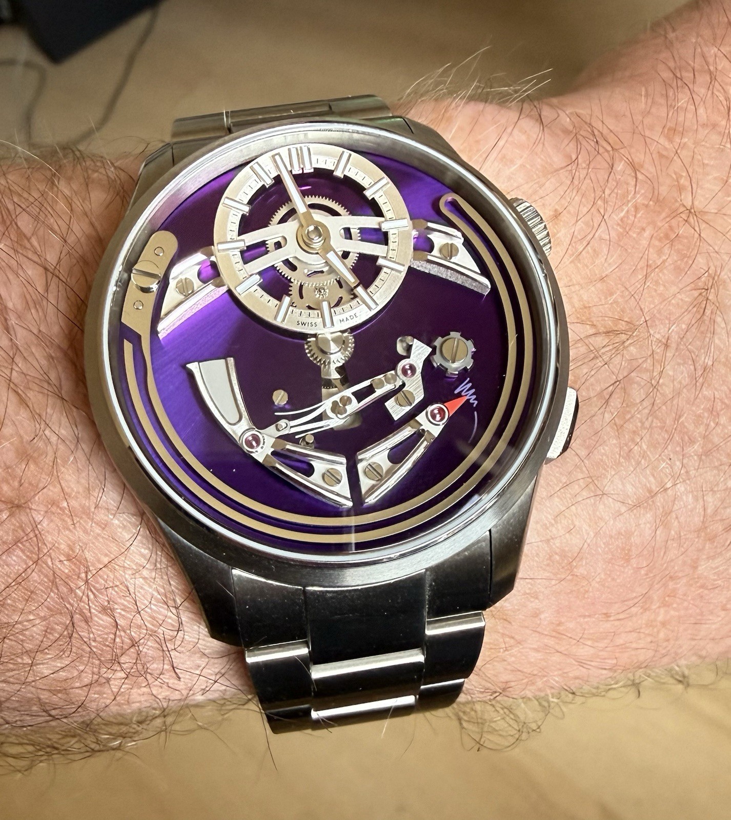 Christopher Ward Bel Canto Viola, Bracelet+Strap, Full Set, Excellent Condition
