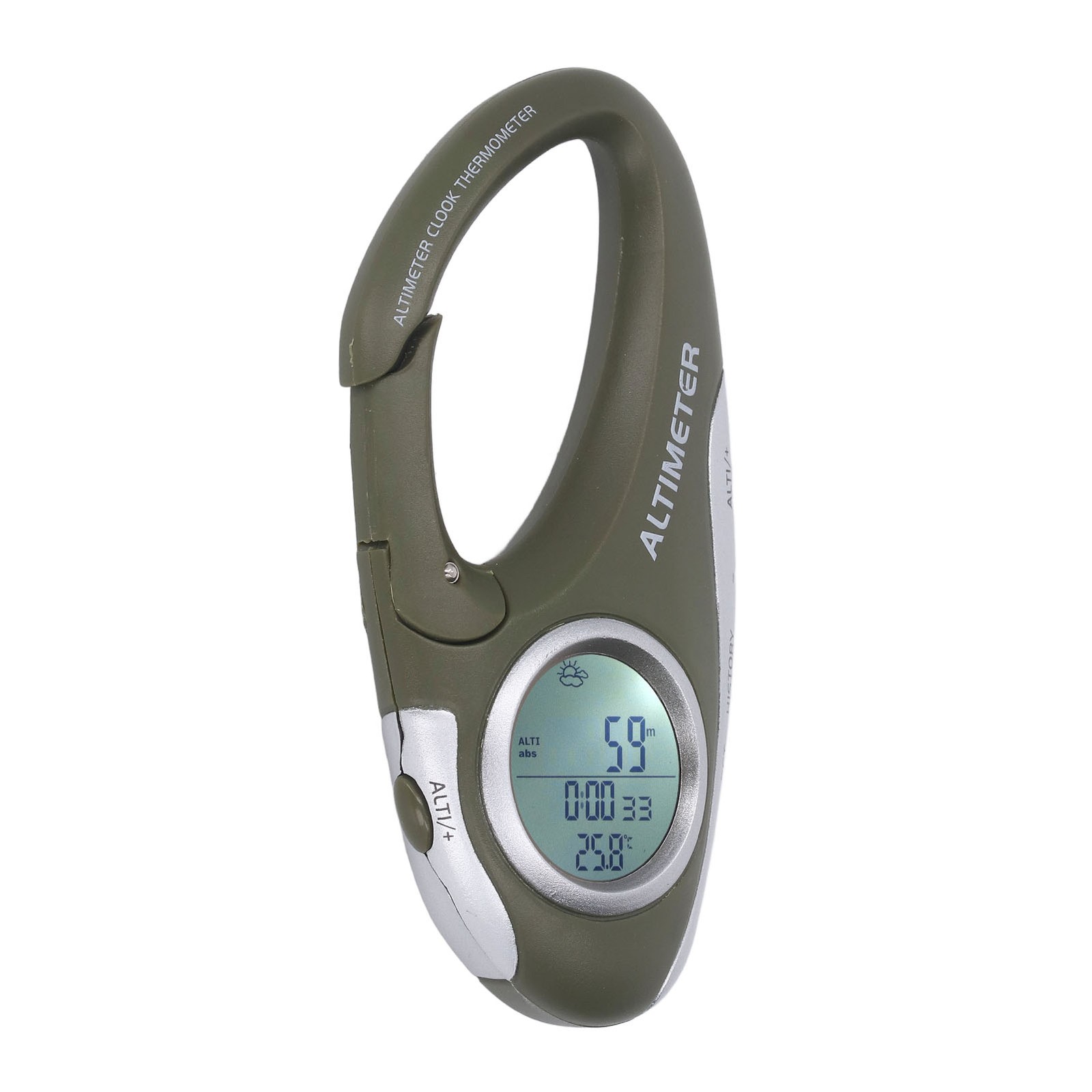 DIGITAL Altimeter Barometer ABS Housing Backlight Altitude Barometer Sports