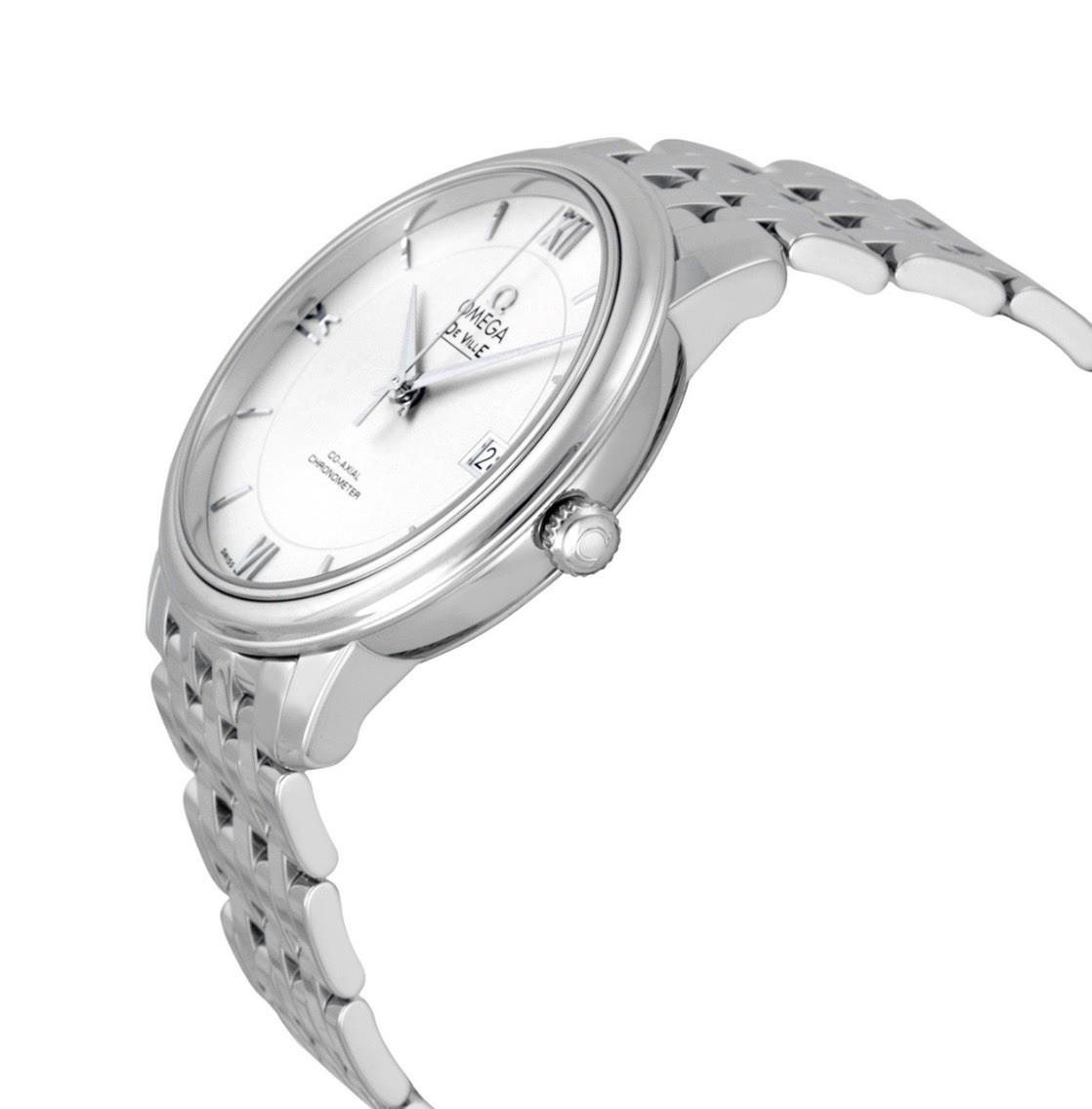 OMEGA Prestige Co-Axial Automatic Silver Dial Unisex Watch No424.10.37.20.02.001