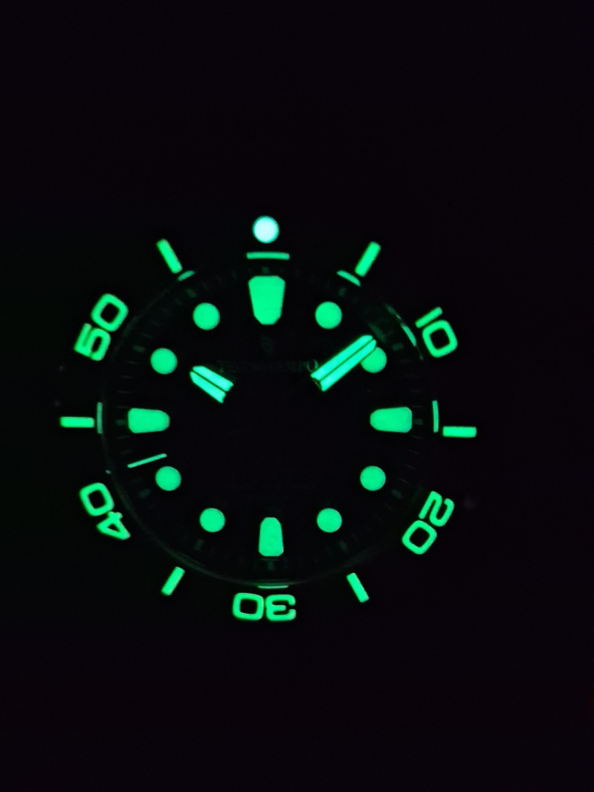 Tecnotempo Ocean Force 1000M Helium Valve. Orange!