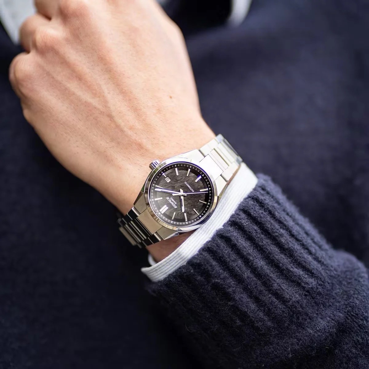Edifice EFK-110D Automatic 38mm Black Dial Men’s Watch EFK110D-1A