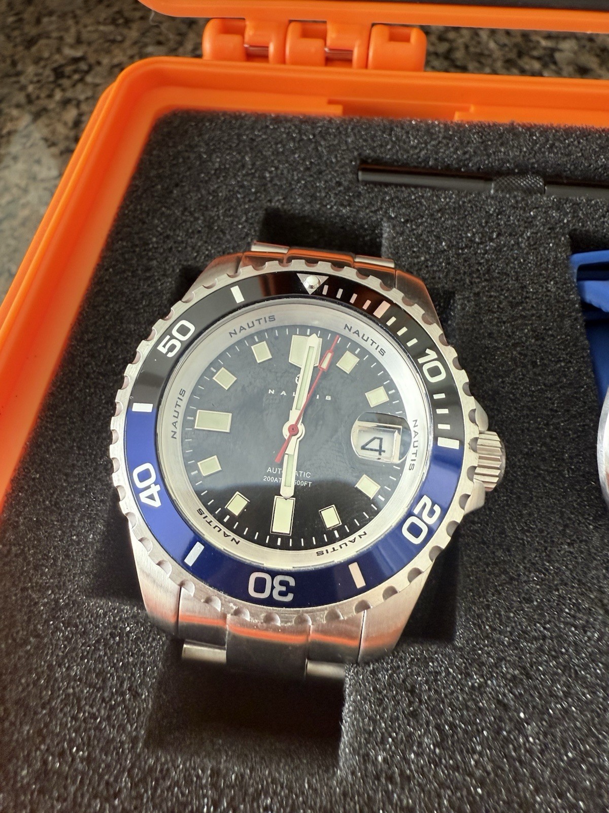 Nautis Commander 2000 Men’s Automatic, Limited Edition 155/250, New, Never Used