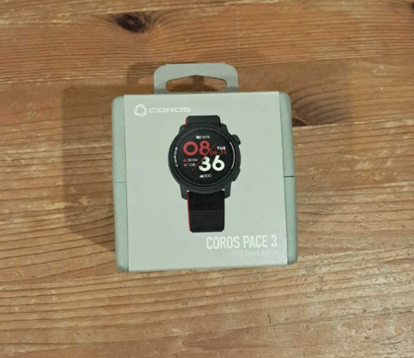 Coros Pace 3 Sports Watch Black (Nylon Band) Brand New in Box