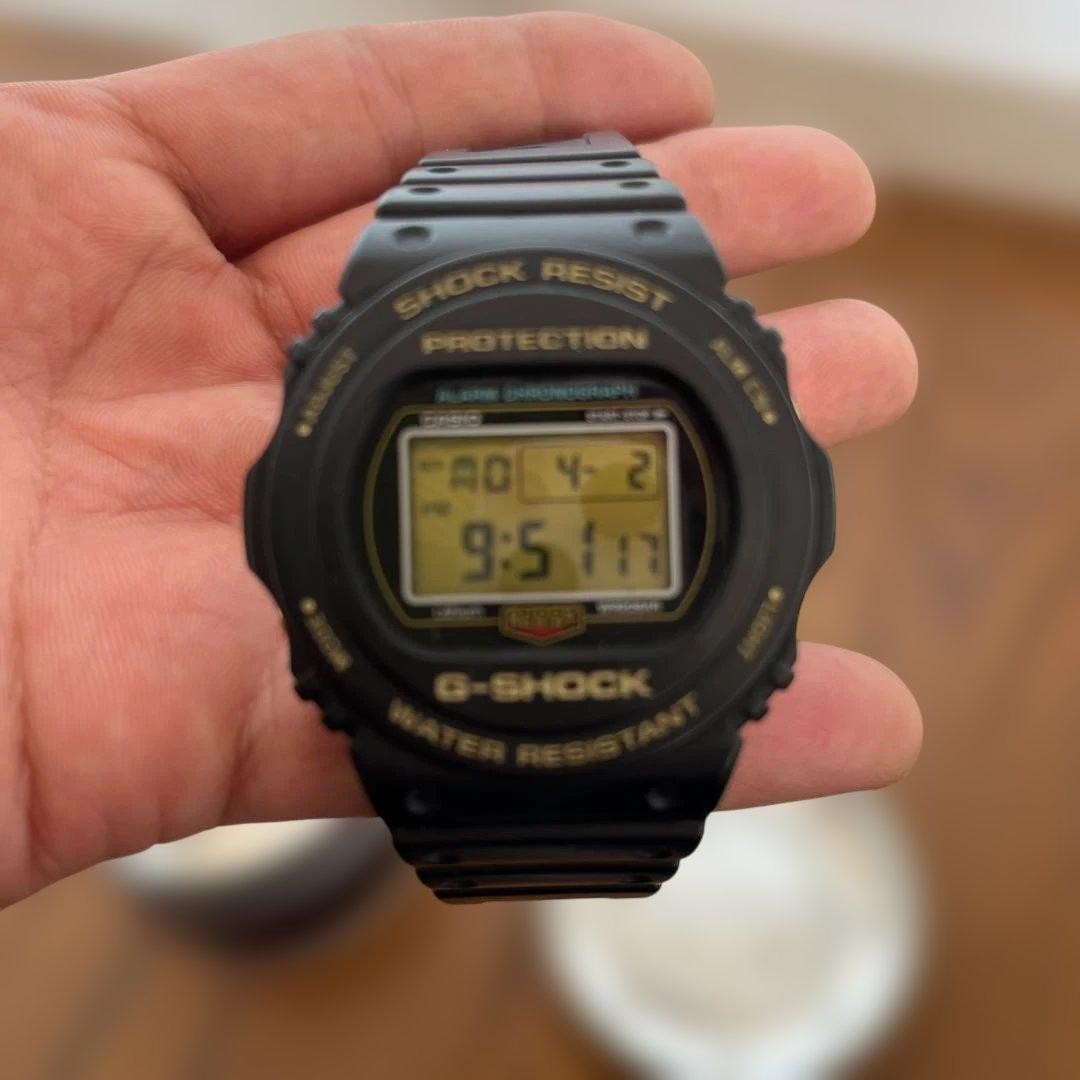 G-SHOCK Digital Watch 35th Anniversary Model DW-5735D #QY72WD