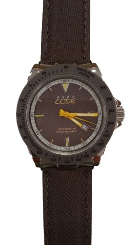 Mens Watch EVEN CODE Milano Leather Fabric 10 models Camouflage Military DD