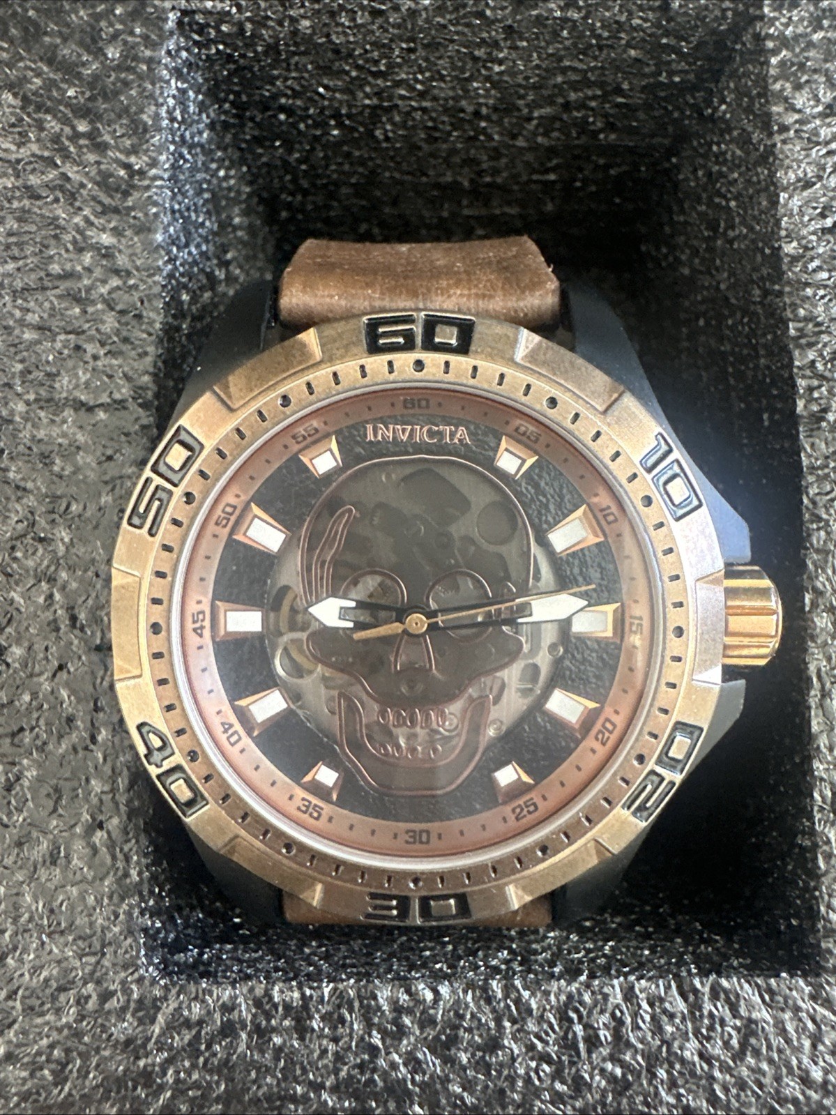 Invicta 25228 Disney Pirates of the Carribean Black Stainless Steel Case