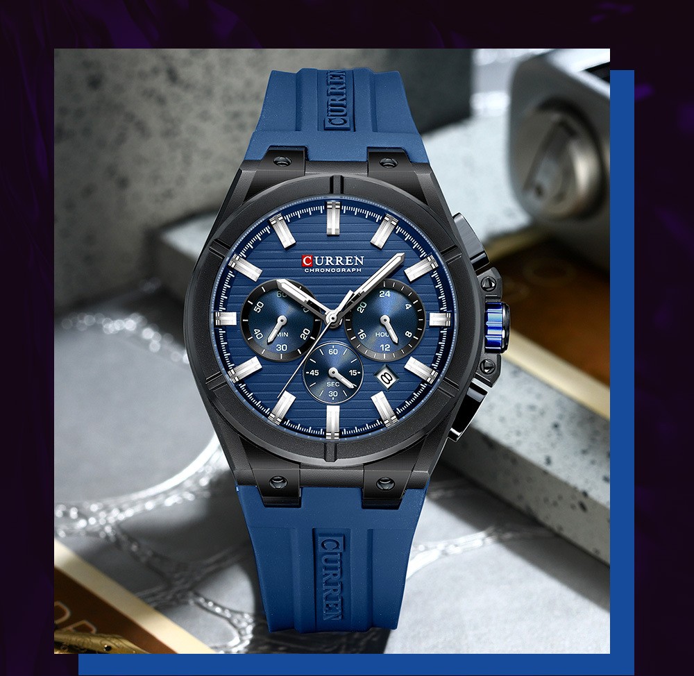 CURREN Men Watch Multifunction Wristwatch Business Male Quartz Watches