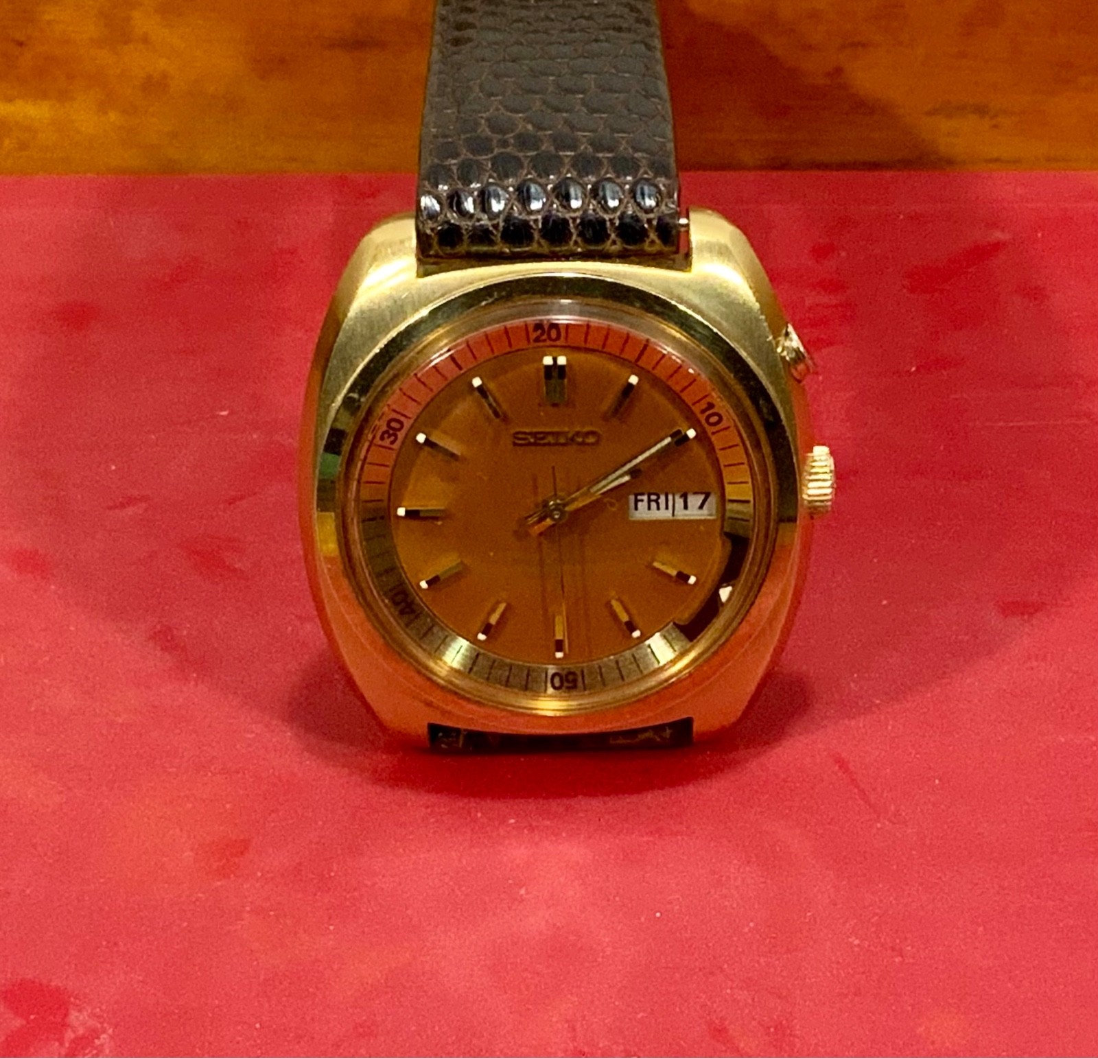 Vintage Seiko Bell-Matic 4006-6037 Automatic Alarm Watch 17 Jewels – Works