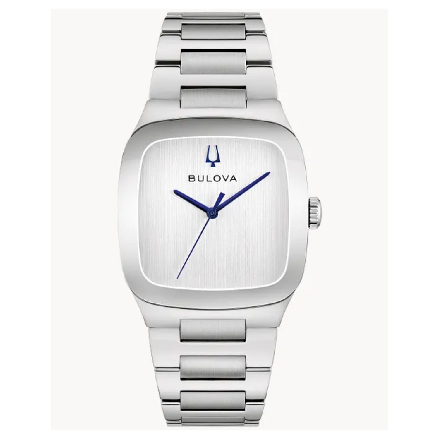Bulova Men’s Millennia Silver Dial Watch – 96A336