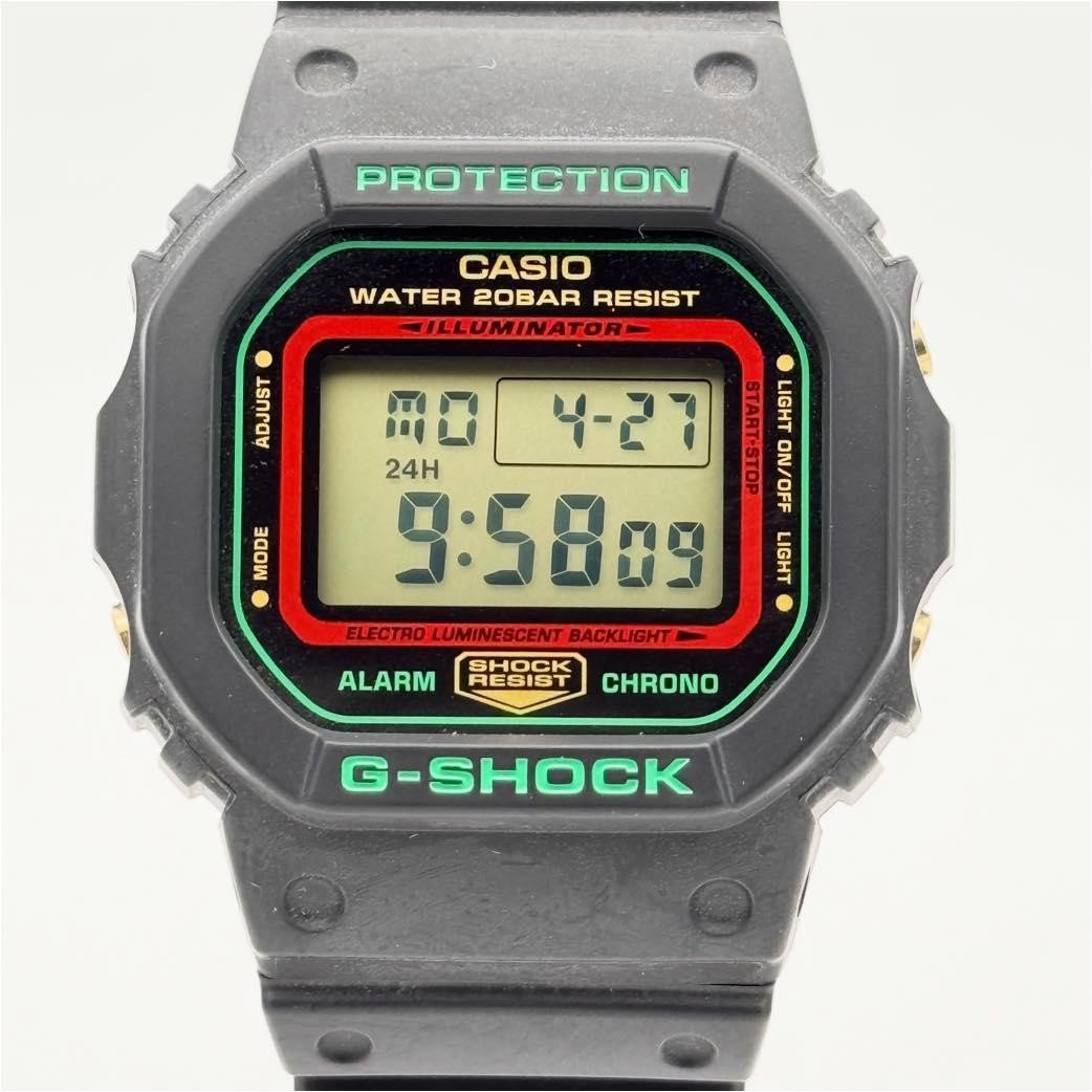 G-SHOCK DW-5600THC Christmas Color Digital CASIO