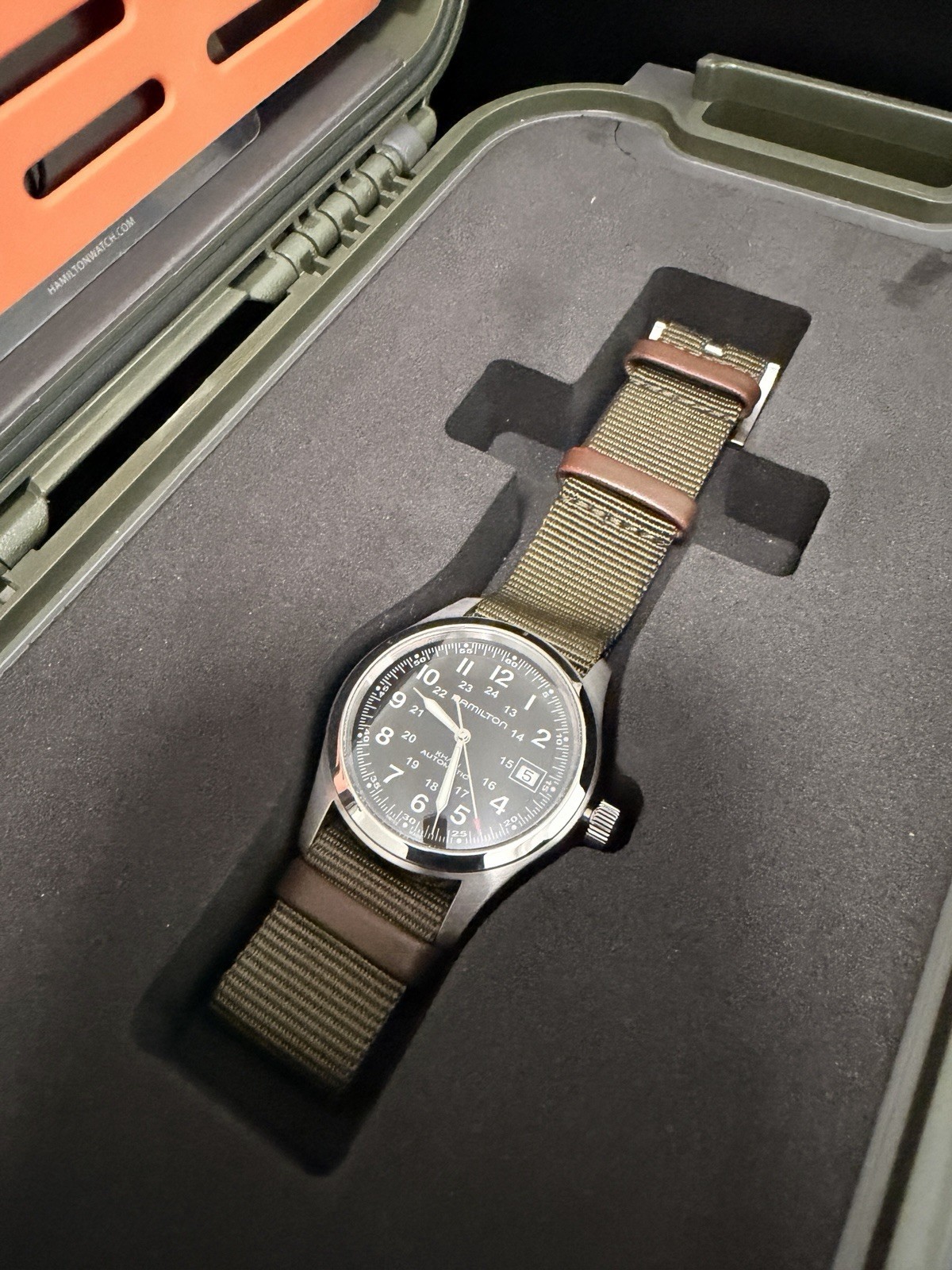 Hamilton Call of Duty Black Ops 7 SE Auto 42mm Black Dial Date 100m Box