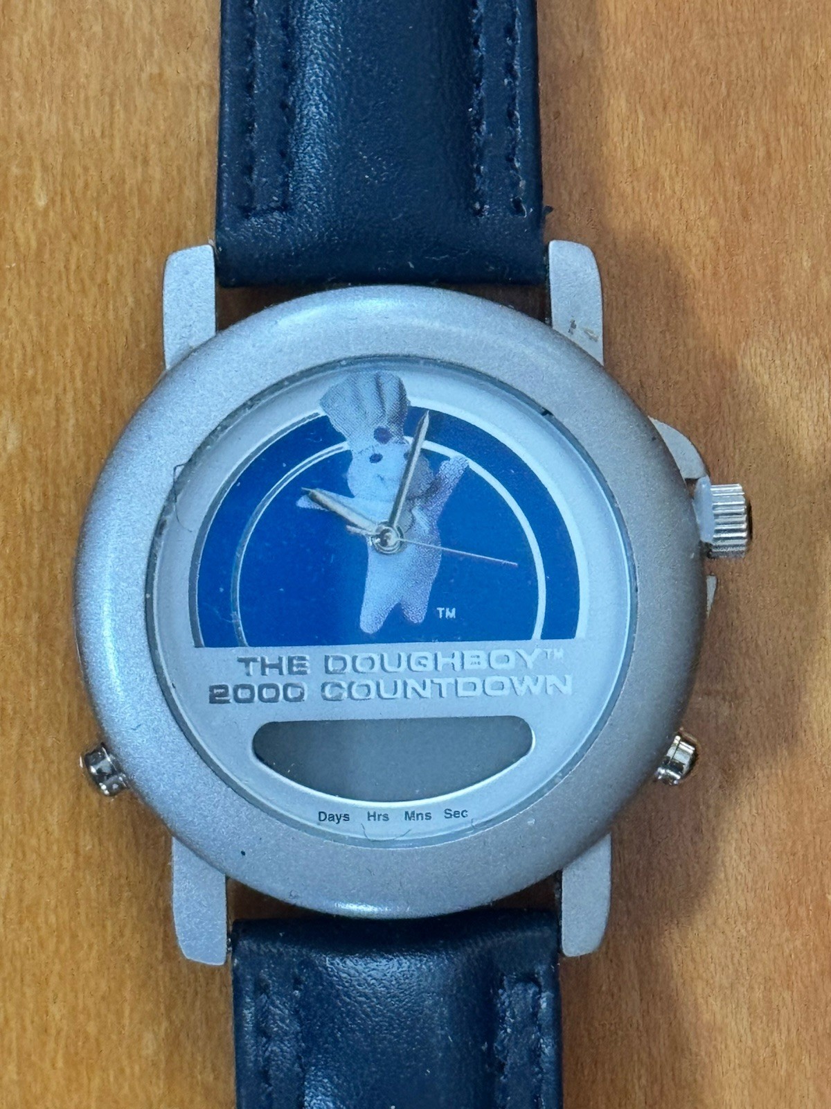 Pillsbury Doughboy 2000 Countdown Millennial Collector Wristwatch