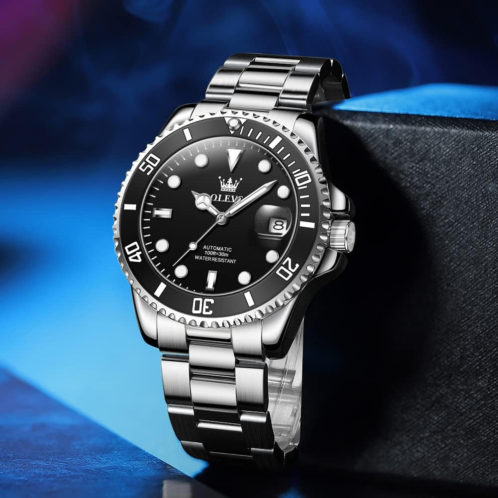 Men’s Waterproof Automatic Mechanical Hollow Out Watch