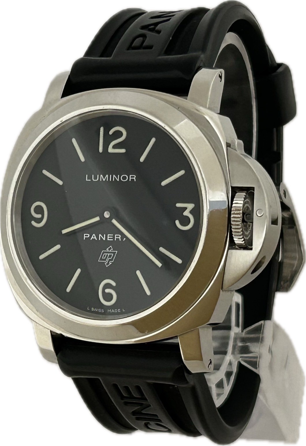Panerai Luminor Base Logo PAM00000 OP6834 Manual Mens Watch Excellent A5157