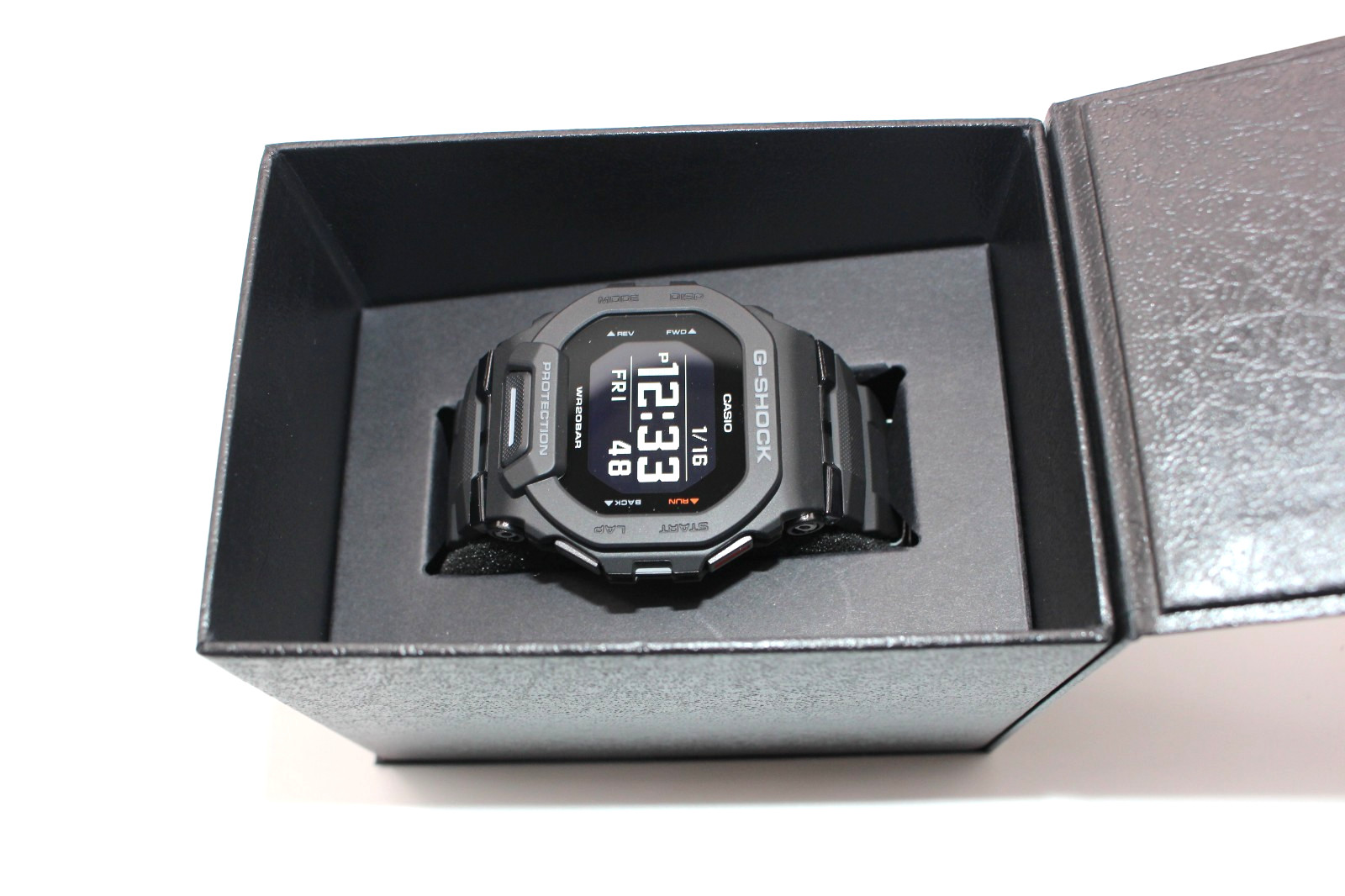 CASIO G-SHOCK GBD-200-1JF Bluetooth Step Counter MIP LCD Sports Watch 48.4 mm