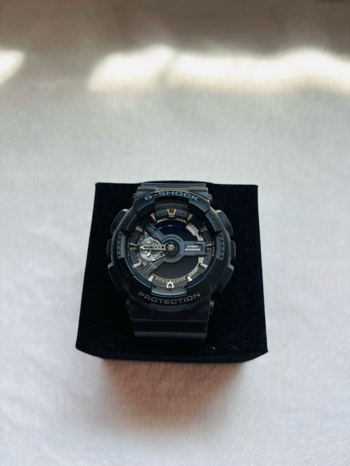 Casio G-Shock GA-110 Black Resin Analog Digital Quartz 200m Sport Wristwatch