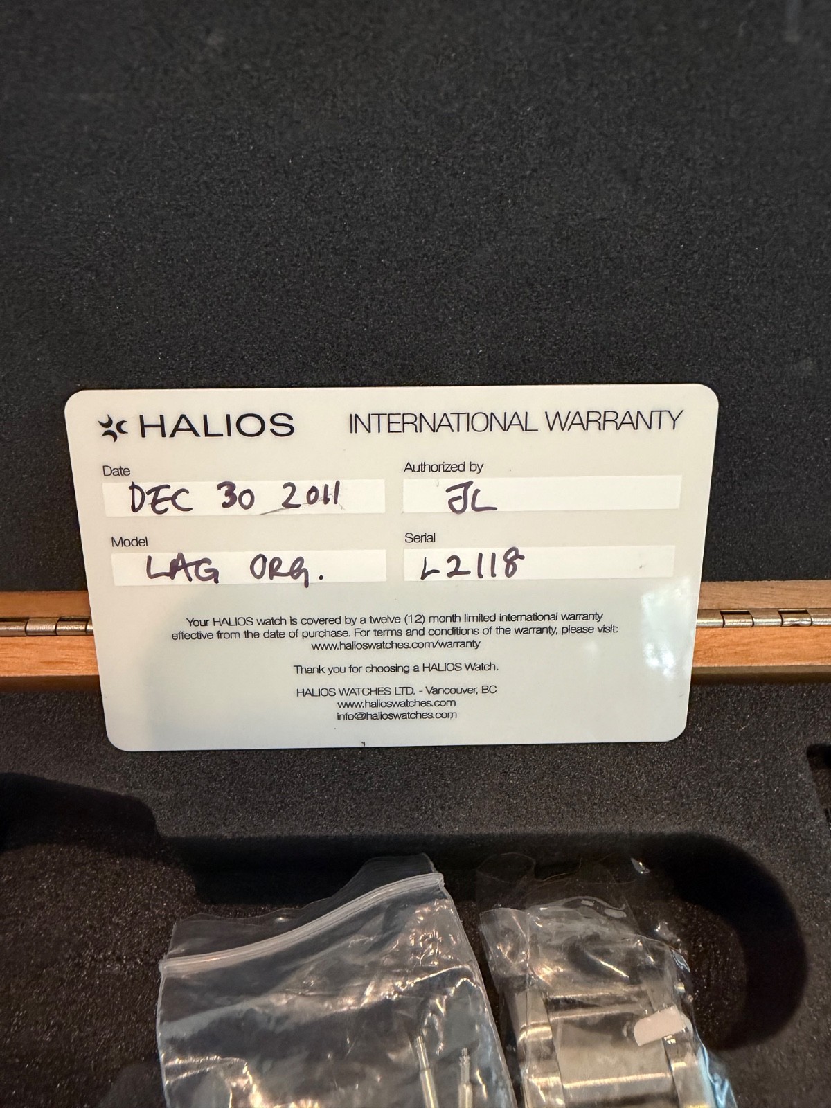 First Generation Halios Laguna Dive Watch (500 meters)