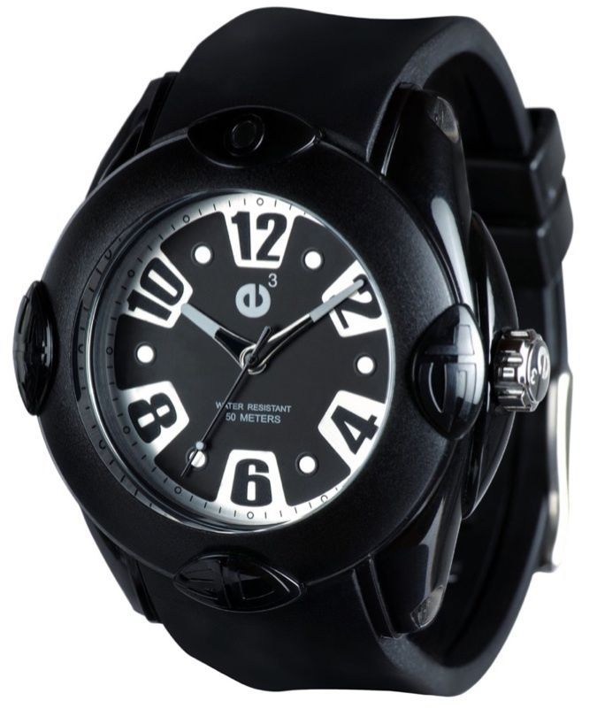 Tendence Rainbow Unisex Watch Black 3H 52mm Hi-Tech Polycarbonate NEW