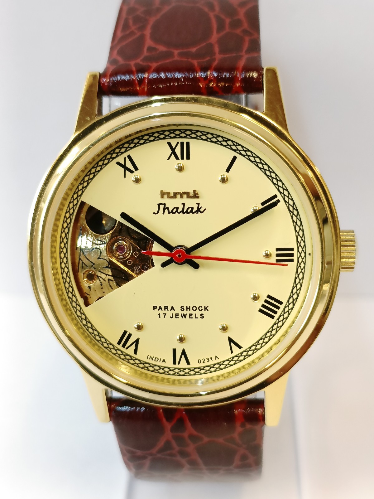 HMT JHALAK 17J WINDING CREAM DIAL 0231 INDIA MEN’S WORKING CONDITION