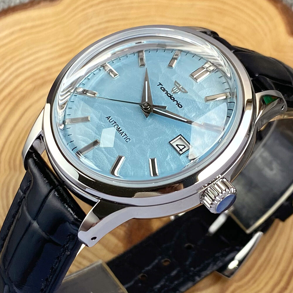 20ATM Diver Tandorio 40mm NH35A Automatic Mens Watch Double Bow Sapphire Glass
