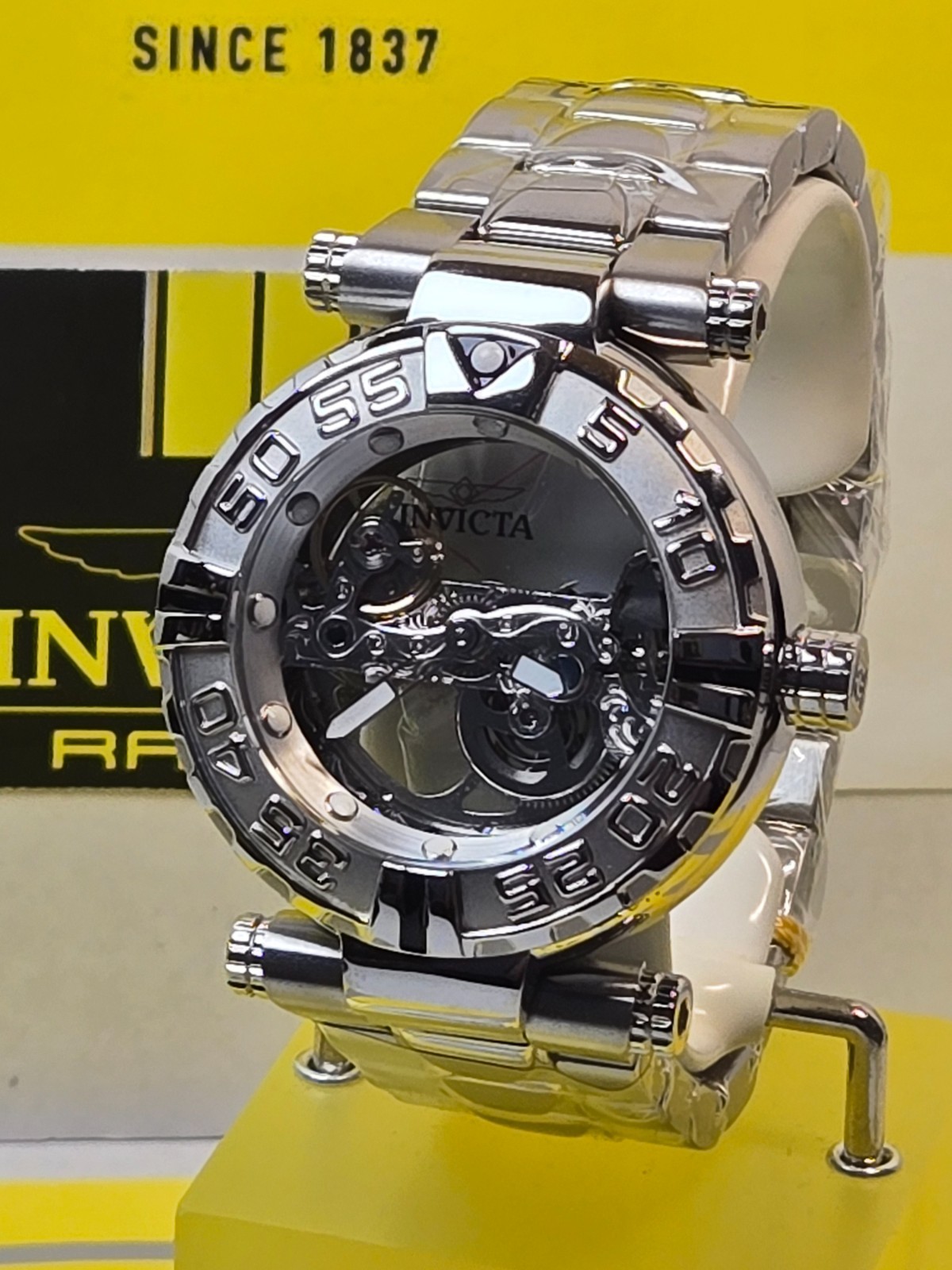 Invicta Subaqua Nebula Automatic Men’s Watch 47mm Steel w/ Skeleton Dial NEW!!!