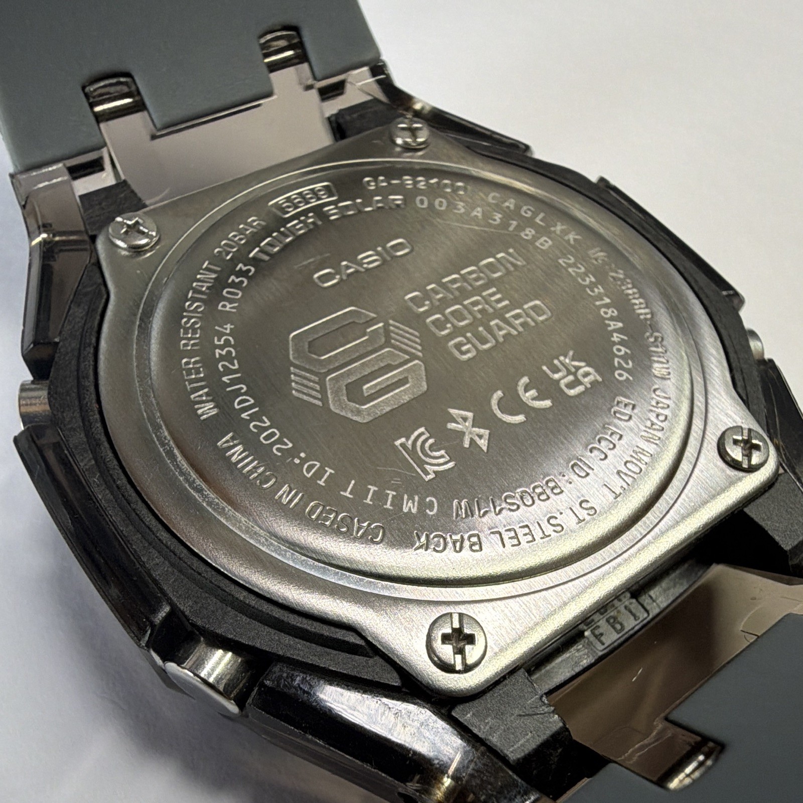 Casio G-SHOCK GA-B2100 (Bundle) Bluetooth Tough Solar 200m Gray Resin