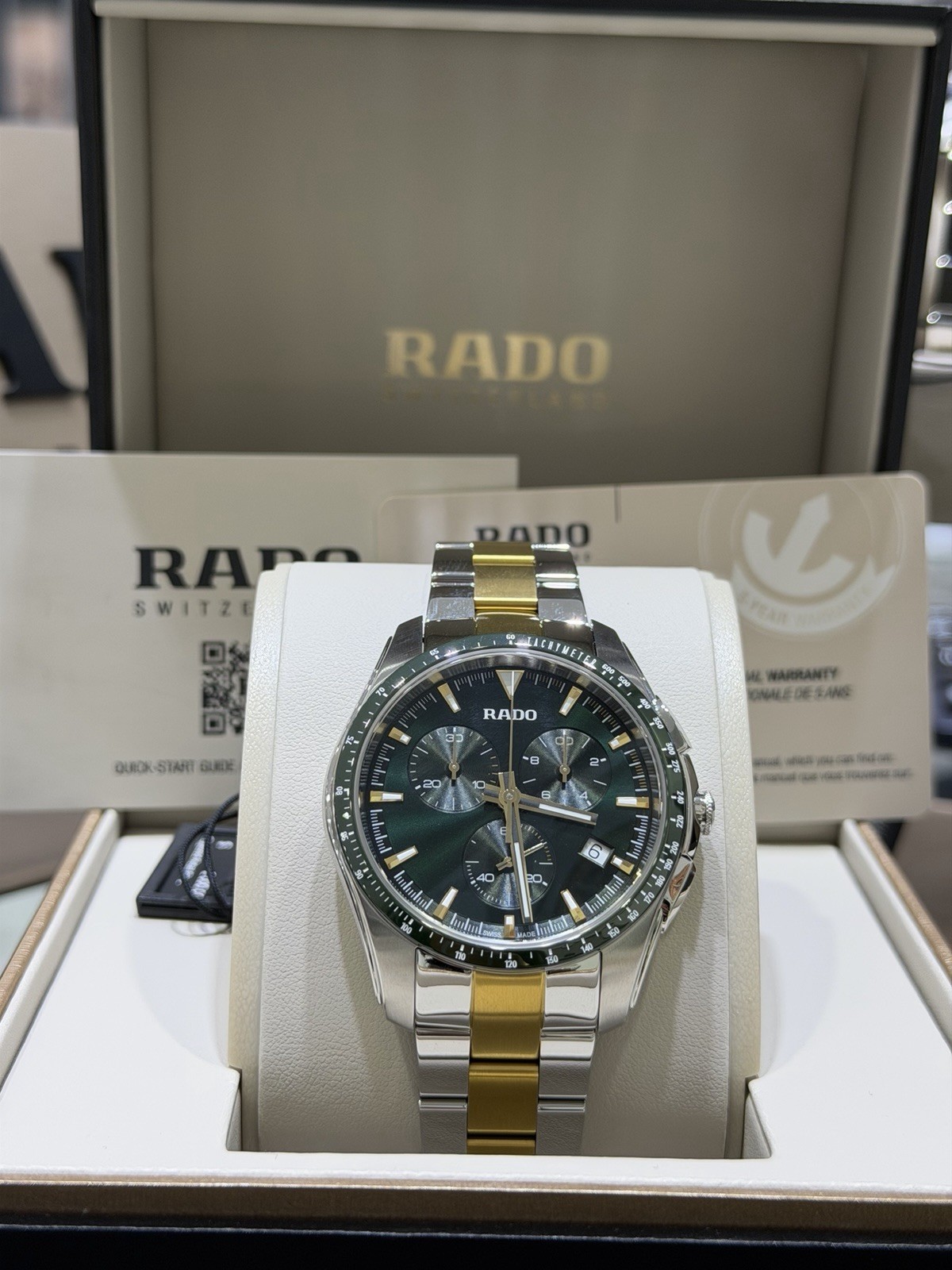 Rado Herren/Unisex Uhr HyperChrome Chronograph Ref. R32259323