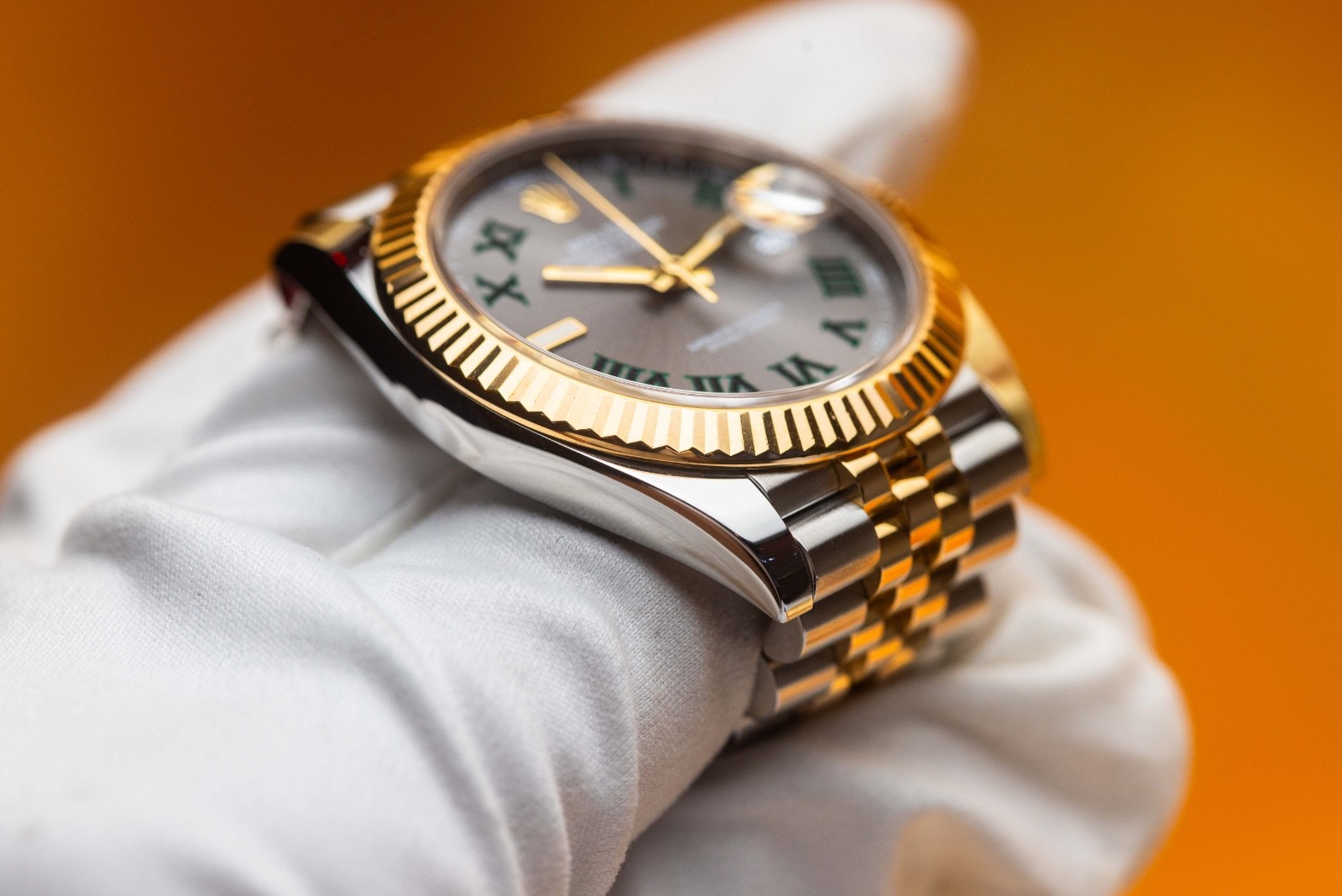 Rolex Datejust 41 Wimbledon Dial – Two Tone Jubilee Bracelet – 126333