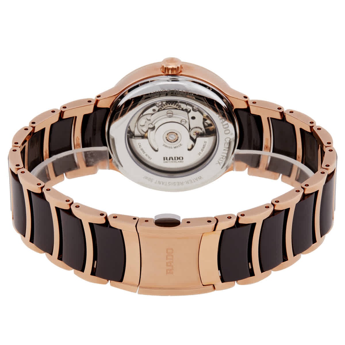 Rado Centrix Diamonds Automatic Brown Dial Ladies Watch R30037732