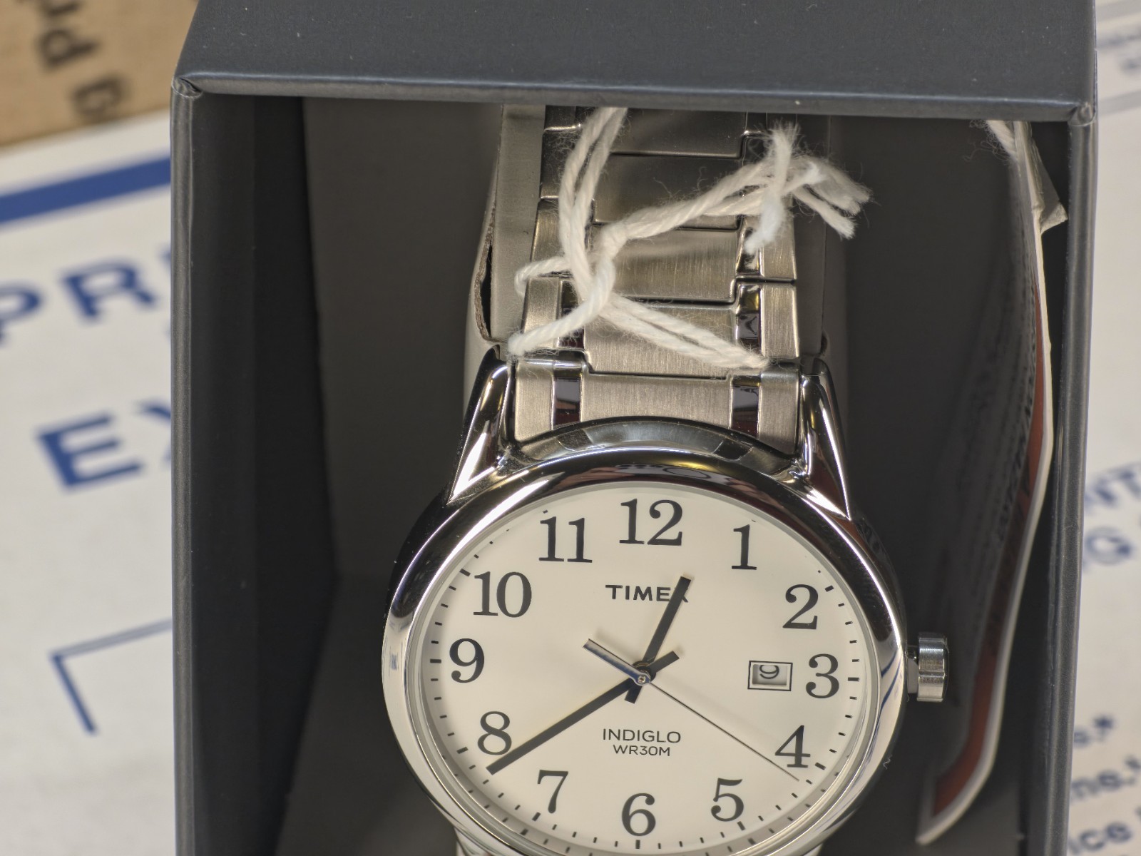 Timex Men’s TW2P81300 Easy Reader Date 38mm Expansion Band Watch (New in Box)