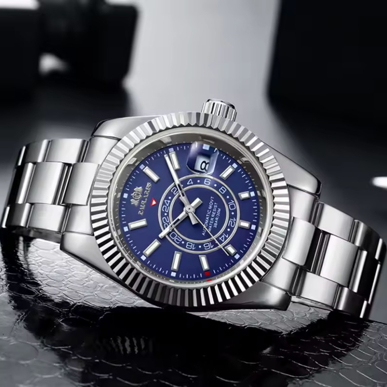 PAULAREIS Men’s Automatic Mechanical Watches Stainless Steel Waterproof Watch