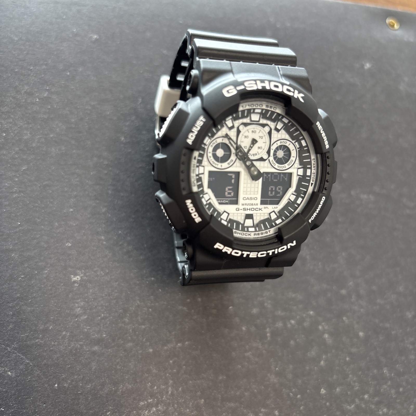 Casio G-Shock GA-110 White And Black Watch PANDA 🔥