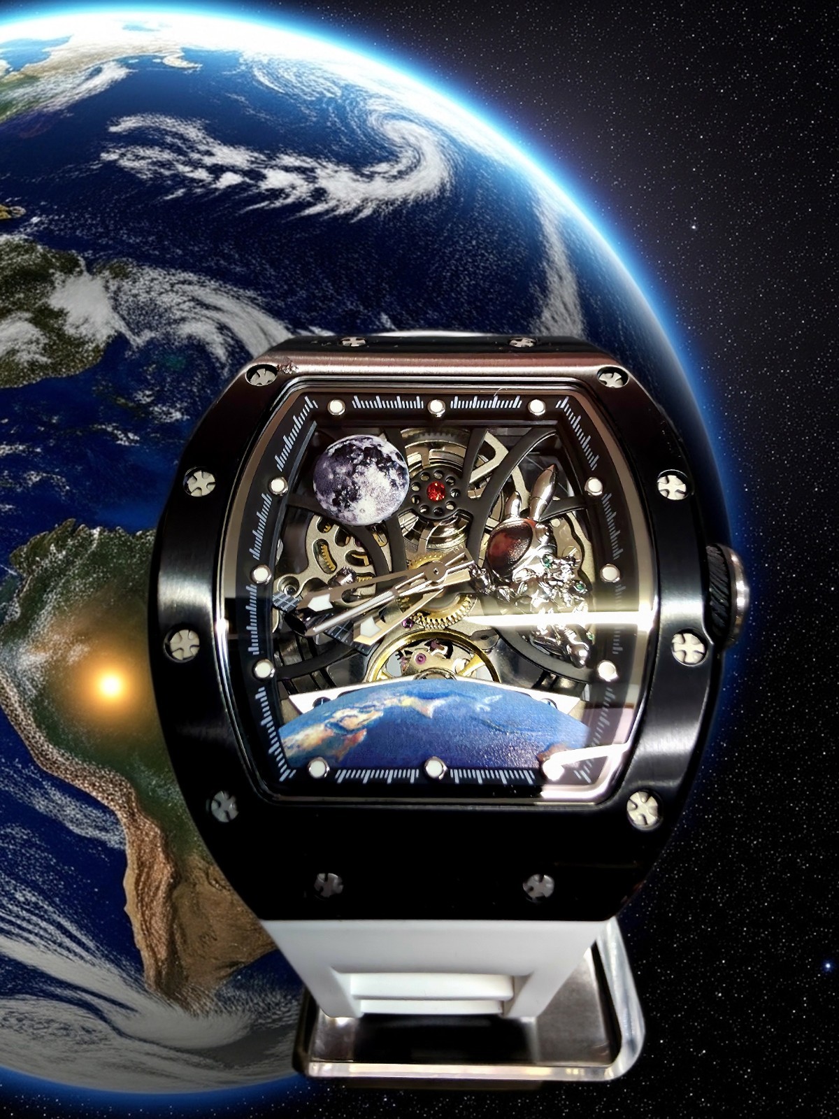 Invicta S1 Rally Interstellar Mens Automatic Watch White/Black (49010) – #71