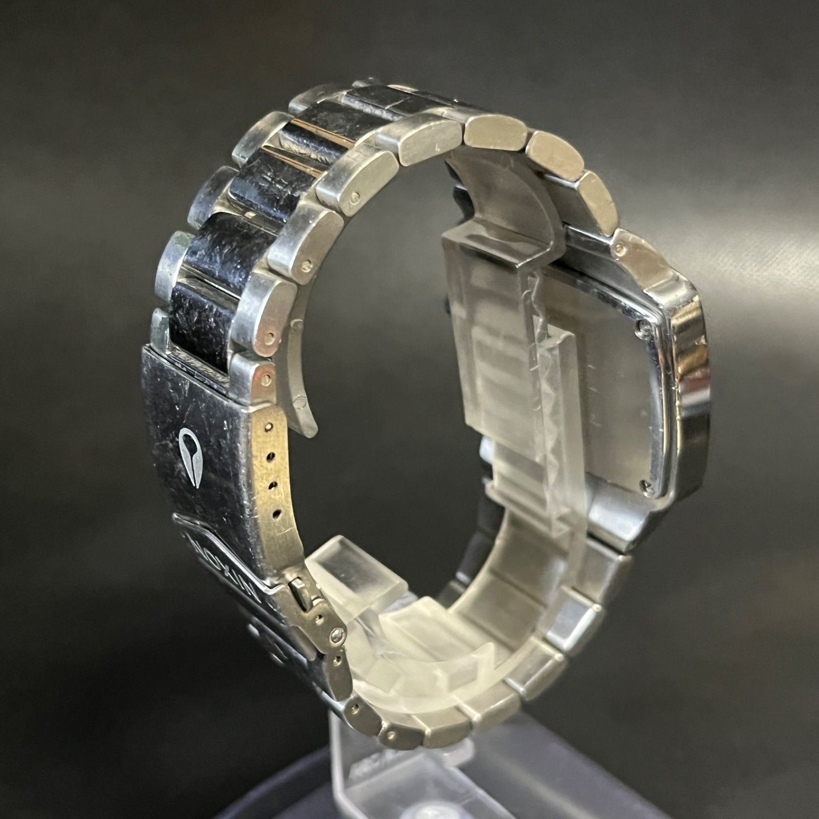 Working Condition NIXON THE PLAYER Quartz Watch Natural Diamond NIXON Working Co