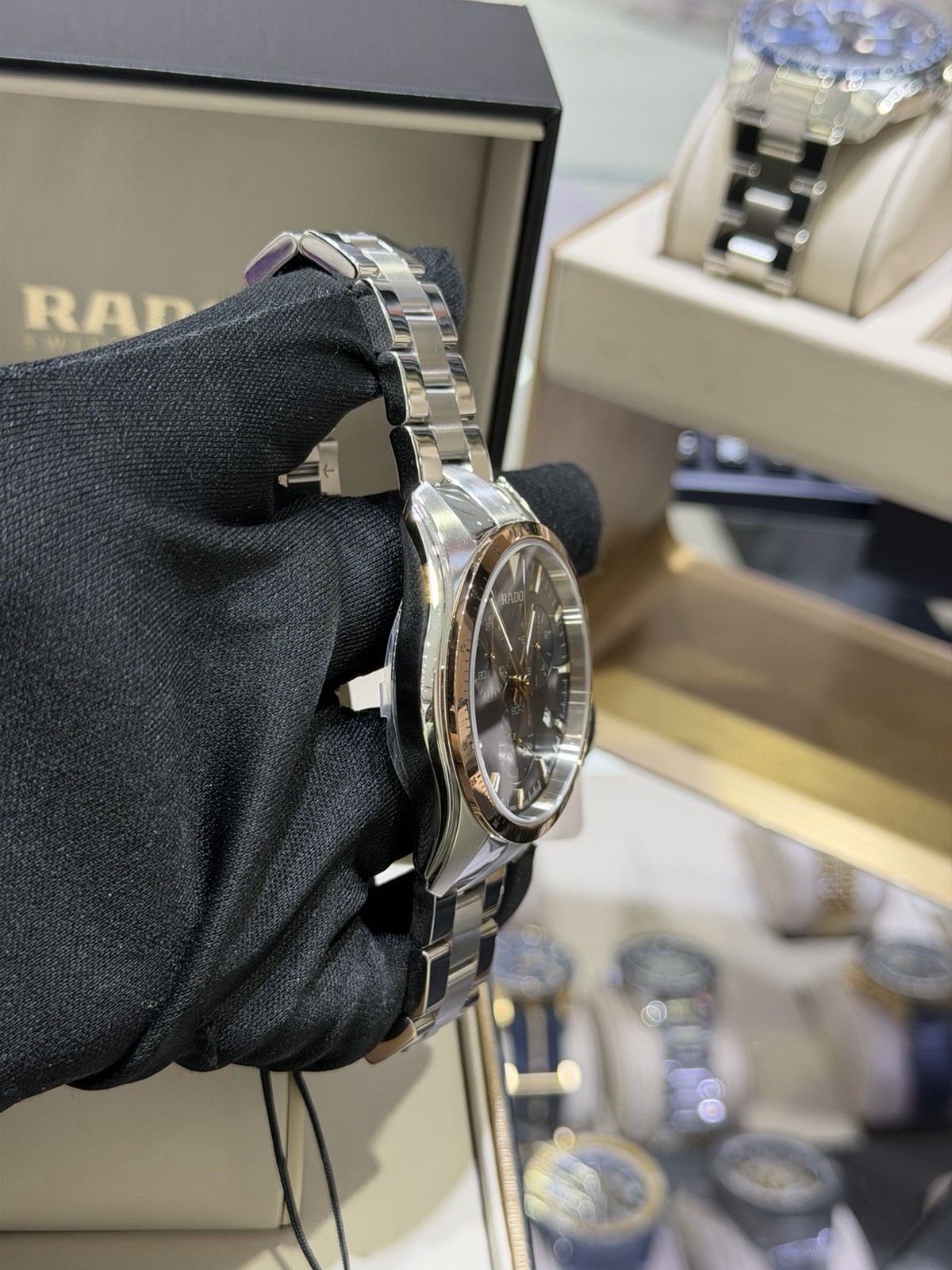 Rado HyperChrome Chronograph Grey Dial Men’s Watch R32259163