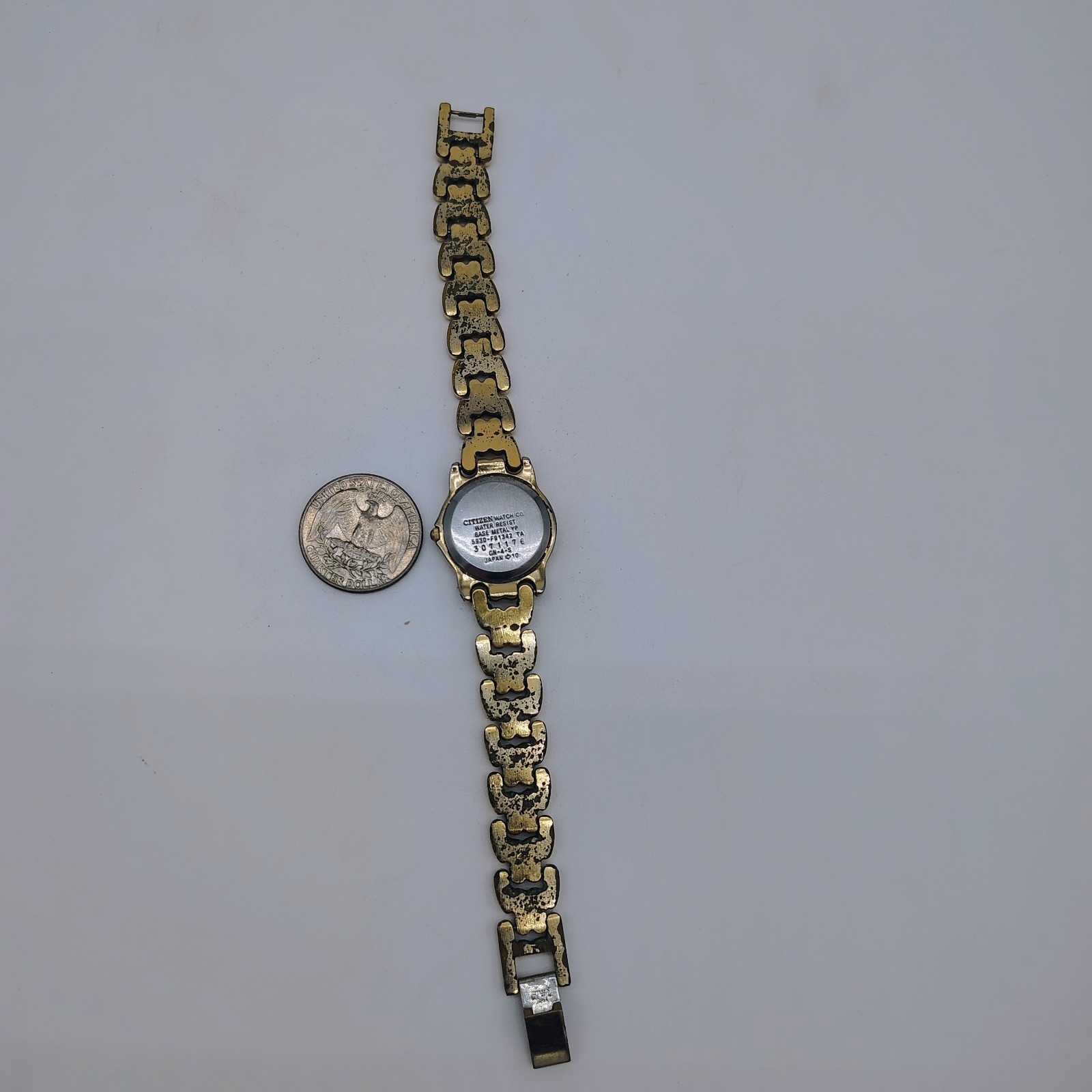 citizen elegance ladies watch, Plain Black Face Two Tone NEW BATTERY