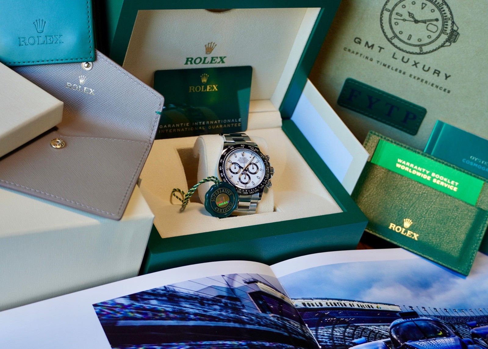 Rolex Daytona “Panda” COMPLETE SET 116500LN