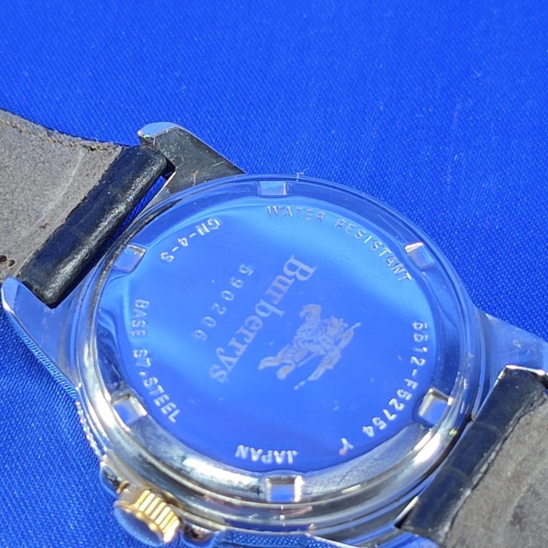 [Battery replaced and function checked] Burberrys Vintage Date