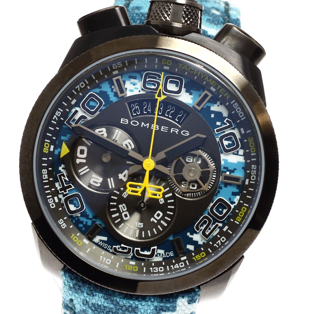 BOMBERG BOLT-68 Camouflage BS45CHPGM.035.3 Chronograph Date Quartz Men’s _881524