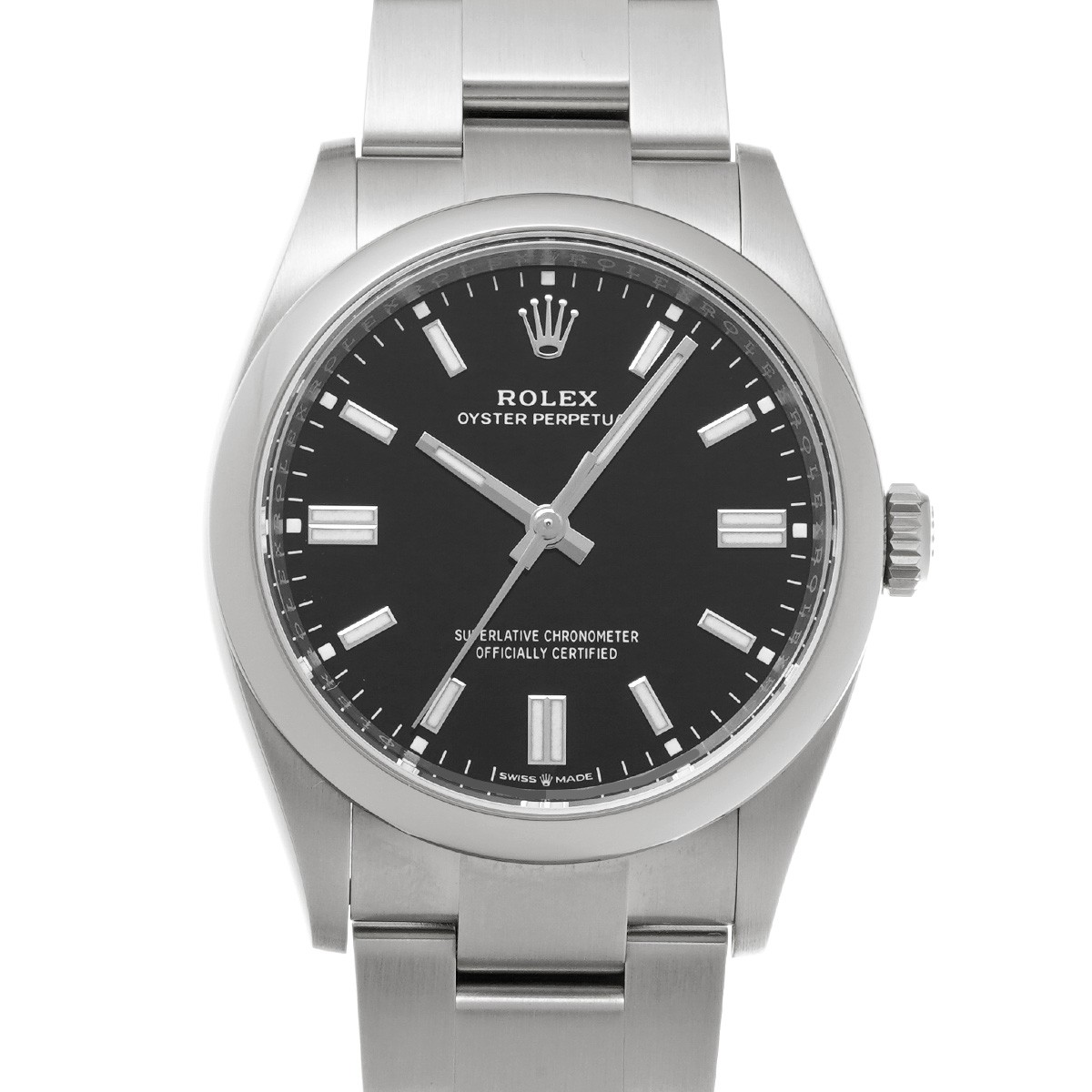 ROLEX Oyster Perpetual 36 126000 black WATCH 732596
