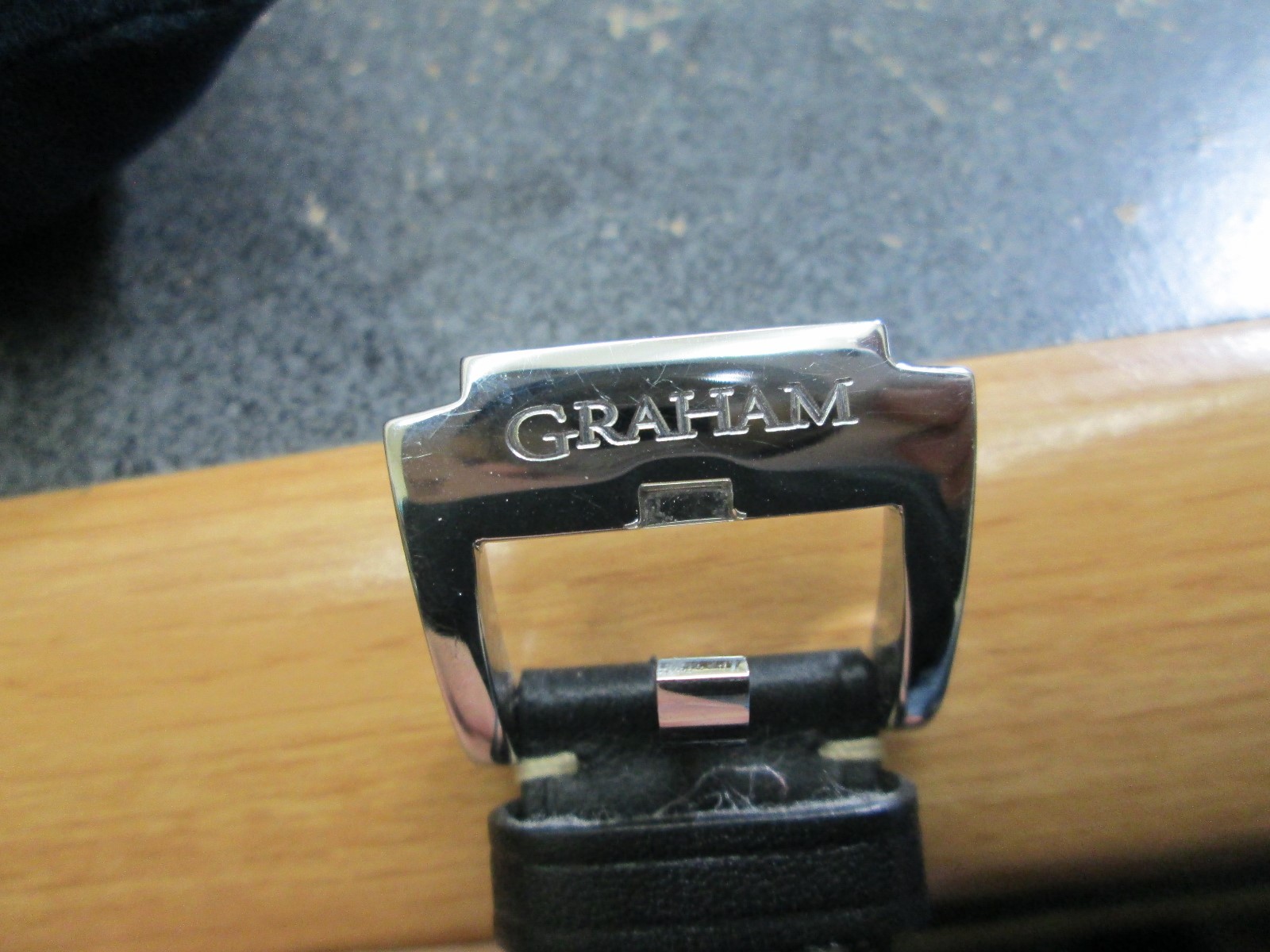 GRAHAM CHRONOFIGHTER CHRONOGRAPH 2 REGISTER STAINLESS BACK RUNNINGWatch NO.1293
